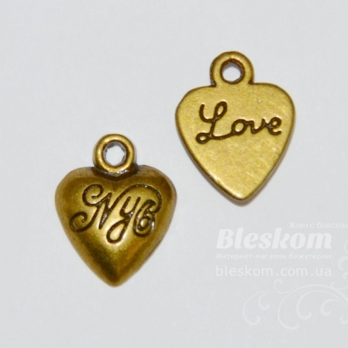 Подвеска Сердце 6368