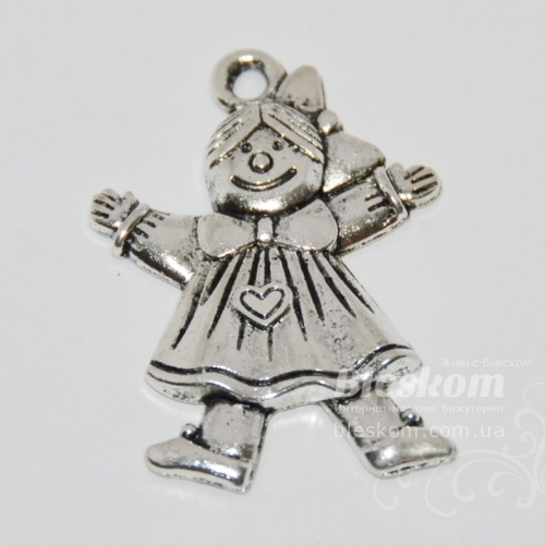 Подвеска Девочка 6386