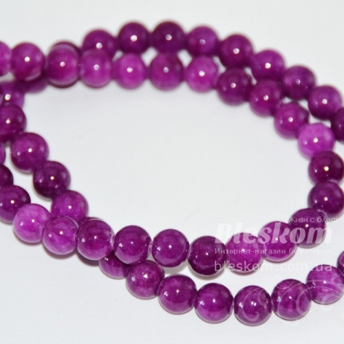 Чароїт круглий, пресований, підфарбований К471