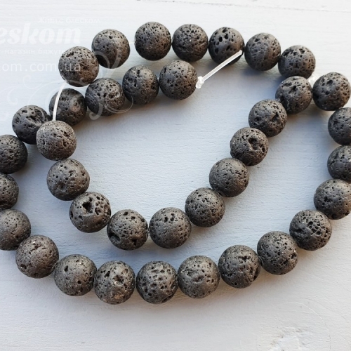 Лава Вулканічна, кругла, натуральна К119