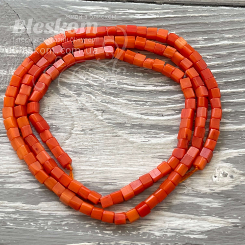 Корал, натуральний,кубик К1408