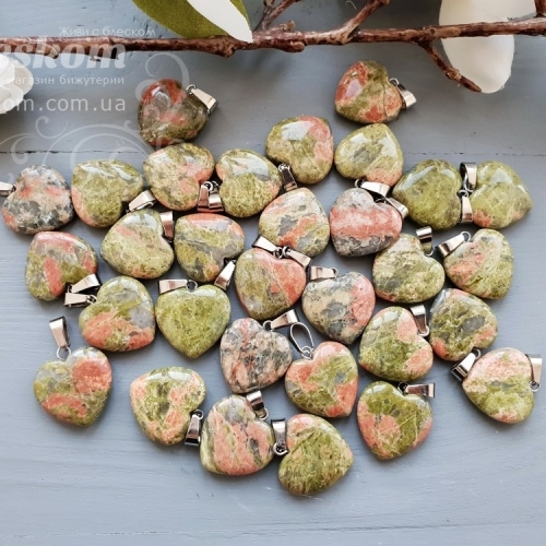 Кулон Яшма Унакит 0-37