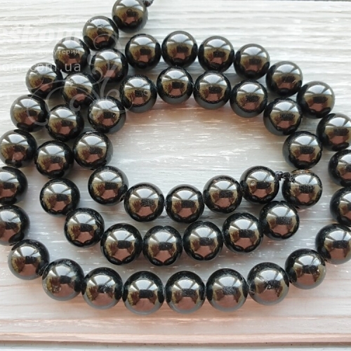 Турмалін Шерл, круглий, натуральний К2116