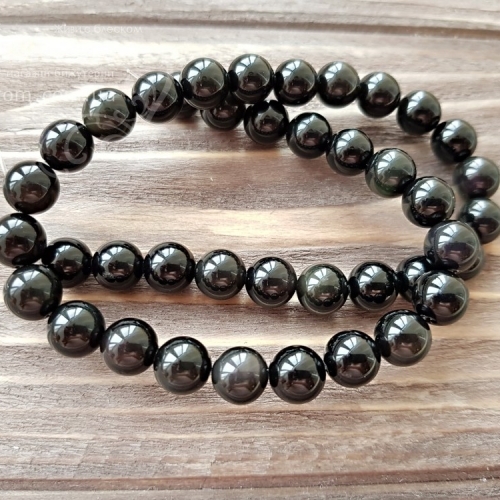 Обсидіан круглий, натуральний К4110