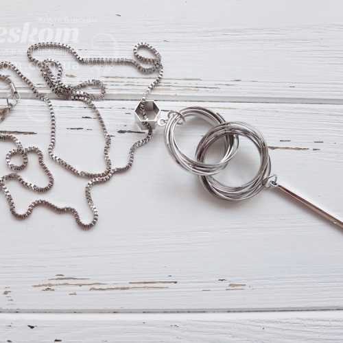 Кулон с цепочкой, одинарный 0-287