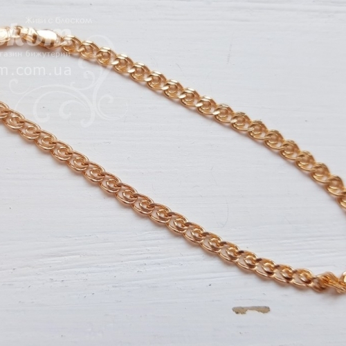 Ланцюг цільний, з замочком, на руку, Xuping 12095