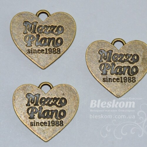 Підвіска Серце 6078