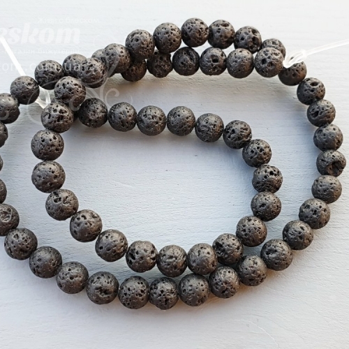 Лава Вулканічна,кругла, натуральна к4188