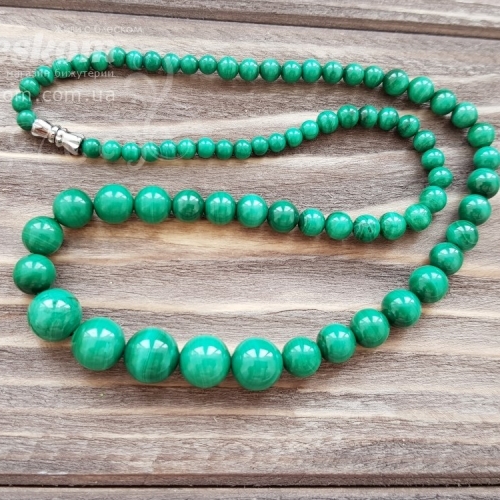 Малахіт круглий, натуральний (на збільшення) К2194