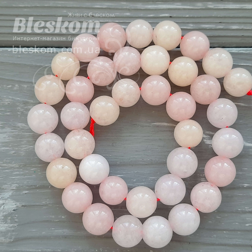 Кварц круглий натуральний (морганiт) К4244