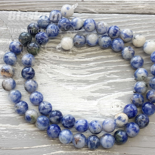 Содаліт круглий, натуральний К4263