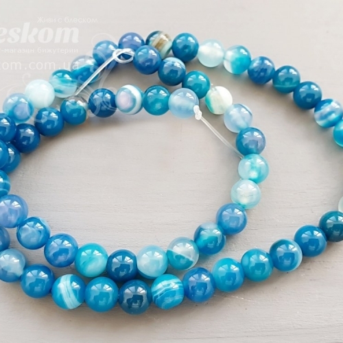 Агат круглый, натуральный К4337