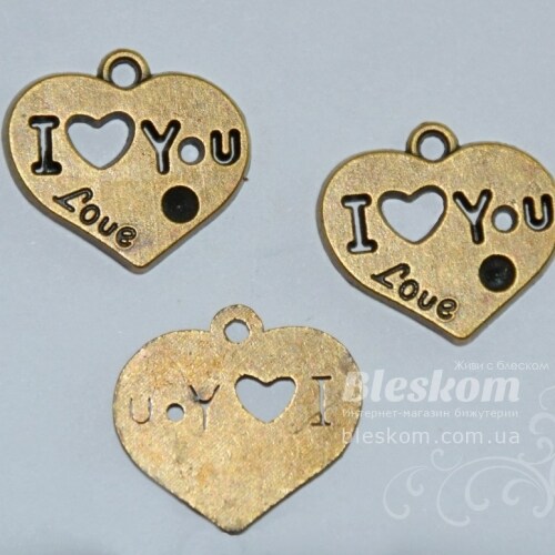 Подвеска Сердце 6133