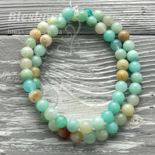 Амазоніт круглий, натуральний К4417