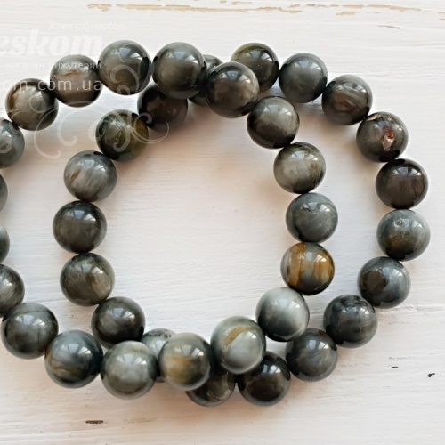 Котяче око, натуральний, браслет, 15см-17см К2263