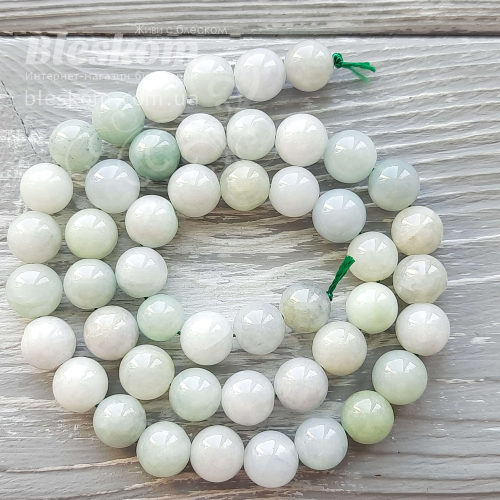 Нефрит Бірма, круглий, натуральний К2276