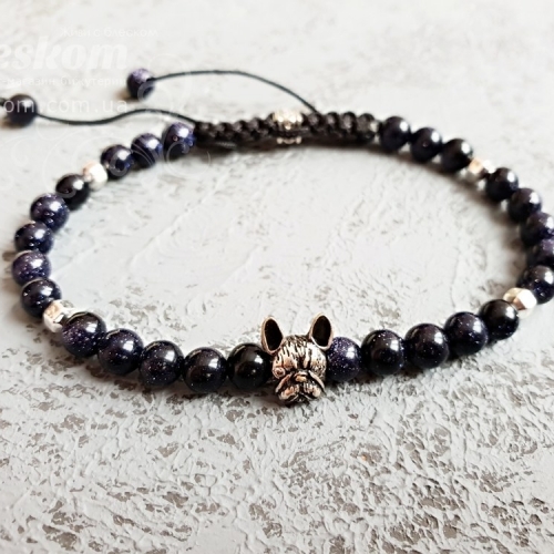 Браслет с авантюрином 1-00227