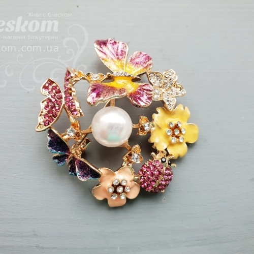 Брошь Жемчужина 3-145
