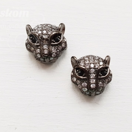 Намистина Пантера, з фіанітами 15697