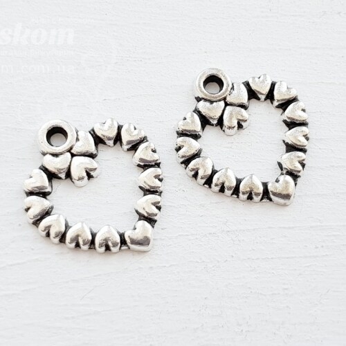 Подвеска Сердце 6514