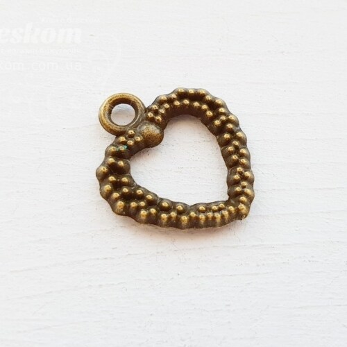 Подвеска Сердце 6516