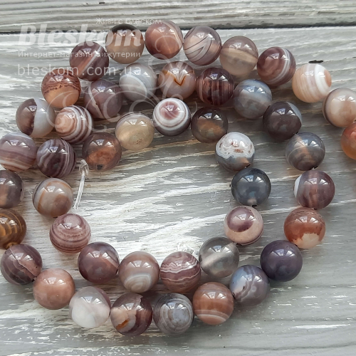 Агат Ботсвана, круглий, натуральний К2320