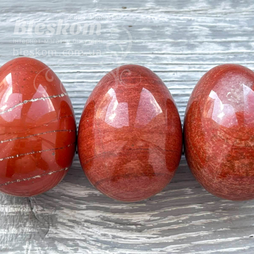 Яшма, яйцо, натуральная 2-228