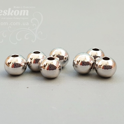 Намистина кругла, нержавіюча, паковання 15740