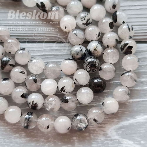 Турмаліновий кварц, круглий, натуральний К2387