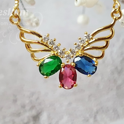 Кольє Xuping з фіанітами (асорті) Х-1007