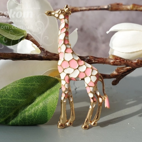 Брошь Жираф 3-310