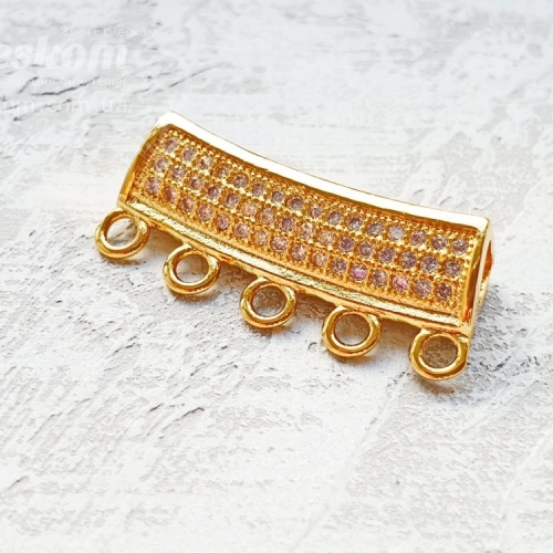 Бейл-коннектор, з фіанітами 30034