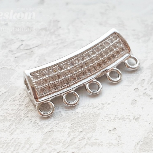 Бейл-коннектор, з фіанітами 30035