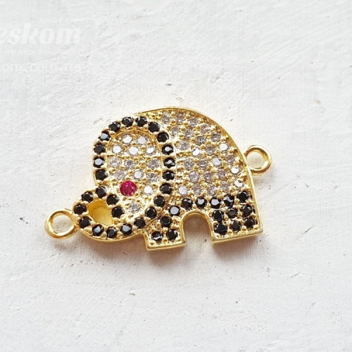 Конектор слон, з фіанітами 30051