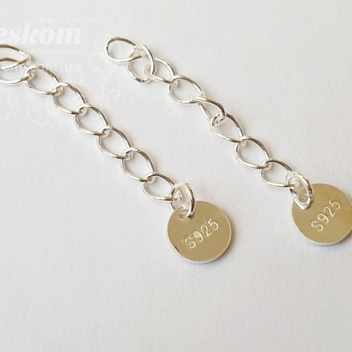 Ланцюжок з підвіскою, 925 проба, 925-125