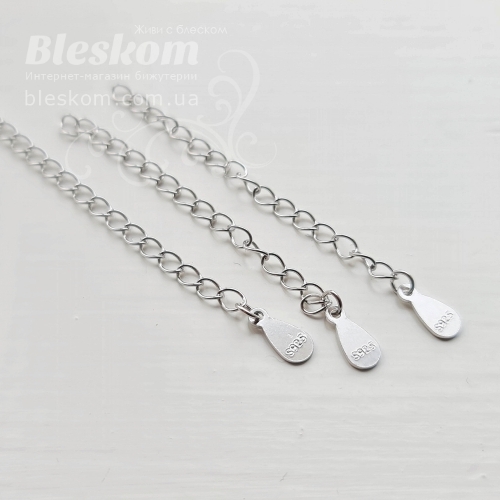 Ланцюжок з підвіскою, 925 проба, 925-129