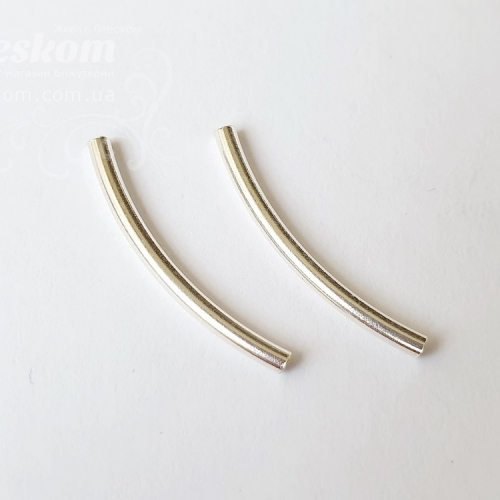 Намистина трубочка, 925 проба 925-146