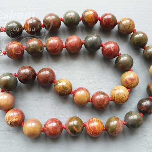 Яшма Пікассо, кругла, натуральна к4795