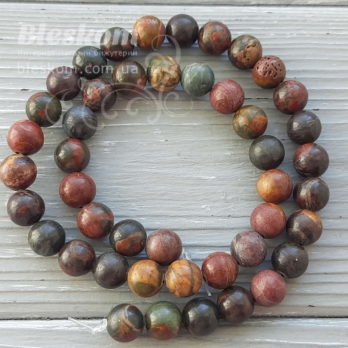 Яшма Пикассо, круглая, натуральная к4796