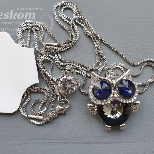 Кулон з ланцюжком, подвійний 0-310