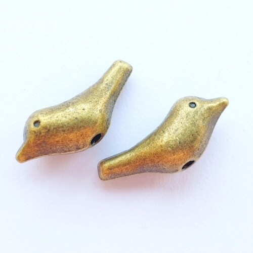 Бусина птичка, упаковка 15785