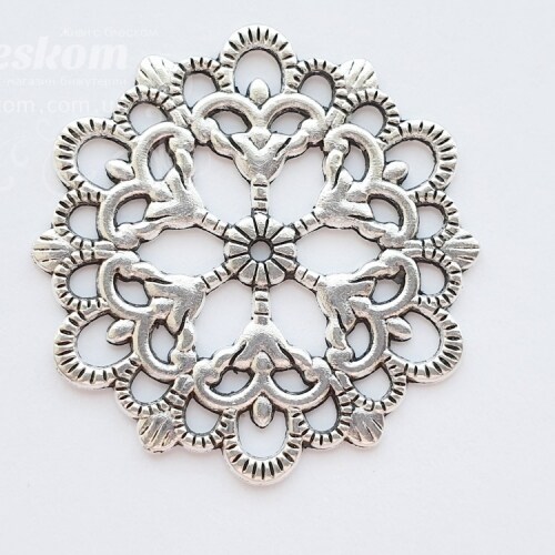 Конектор ажурна квітка 11343