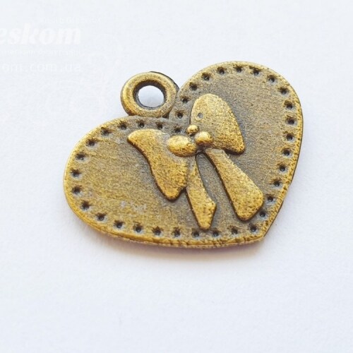 Подвеска сердце 6543