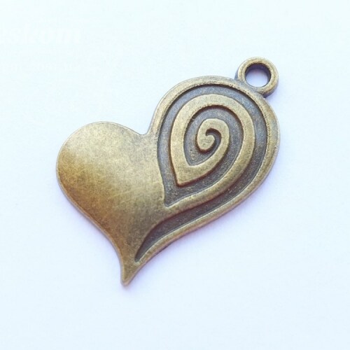 Подвеска сердце 6544