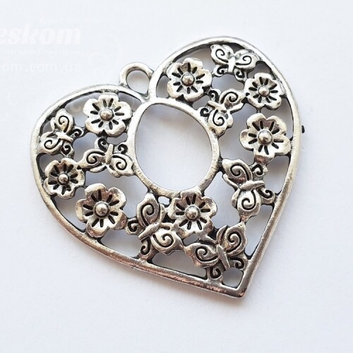 Подвеска сердце 6547