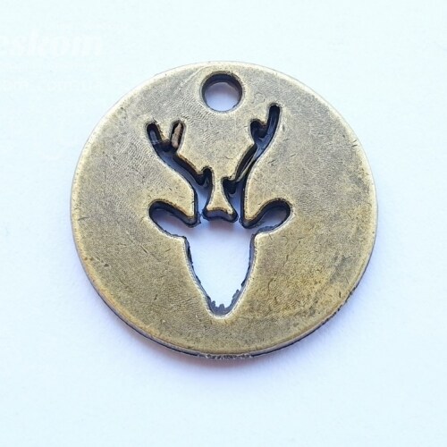 Подвеска олень 6554