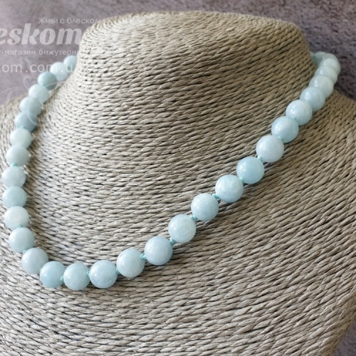 Аквамарин круглий, натуральний к2467