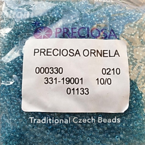 ЧЕШСКИЙ БИСЕР PRECIOSA ORNELA  10/0 01133