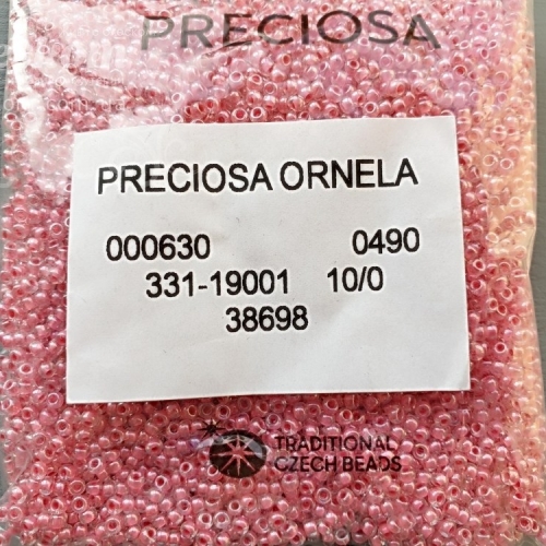 ЧЕШСКИЙ БИСЕР PRECIOSA ORNELA  10/0 38698