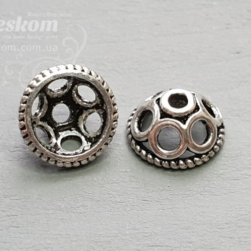 Шапочка на намистину, 925 проба 925-181